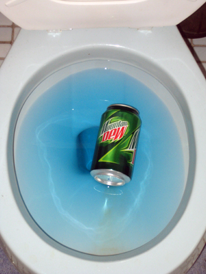 mountain dew dew tastes like shit